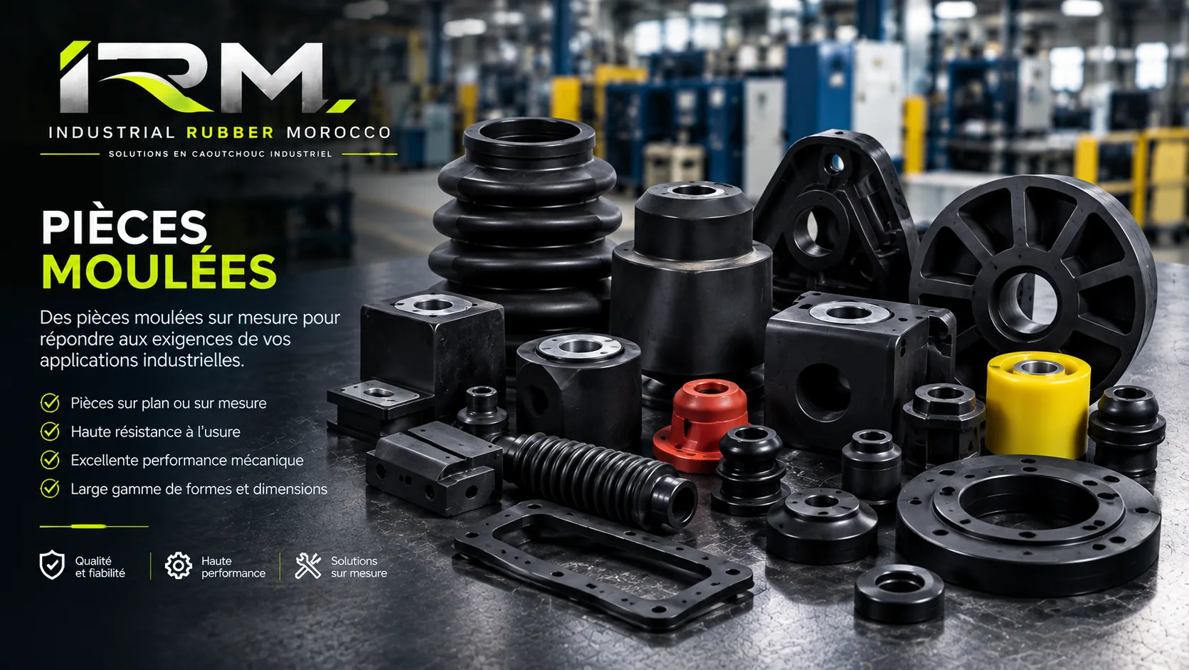 Pièces moulées
