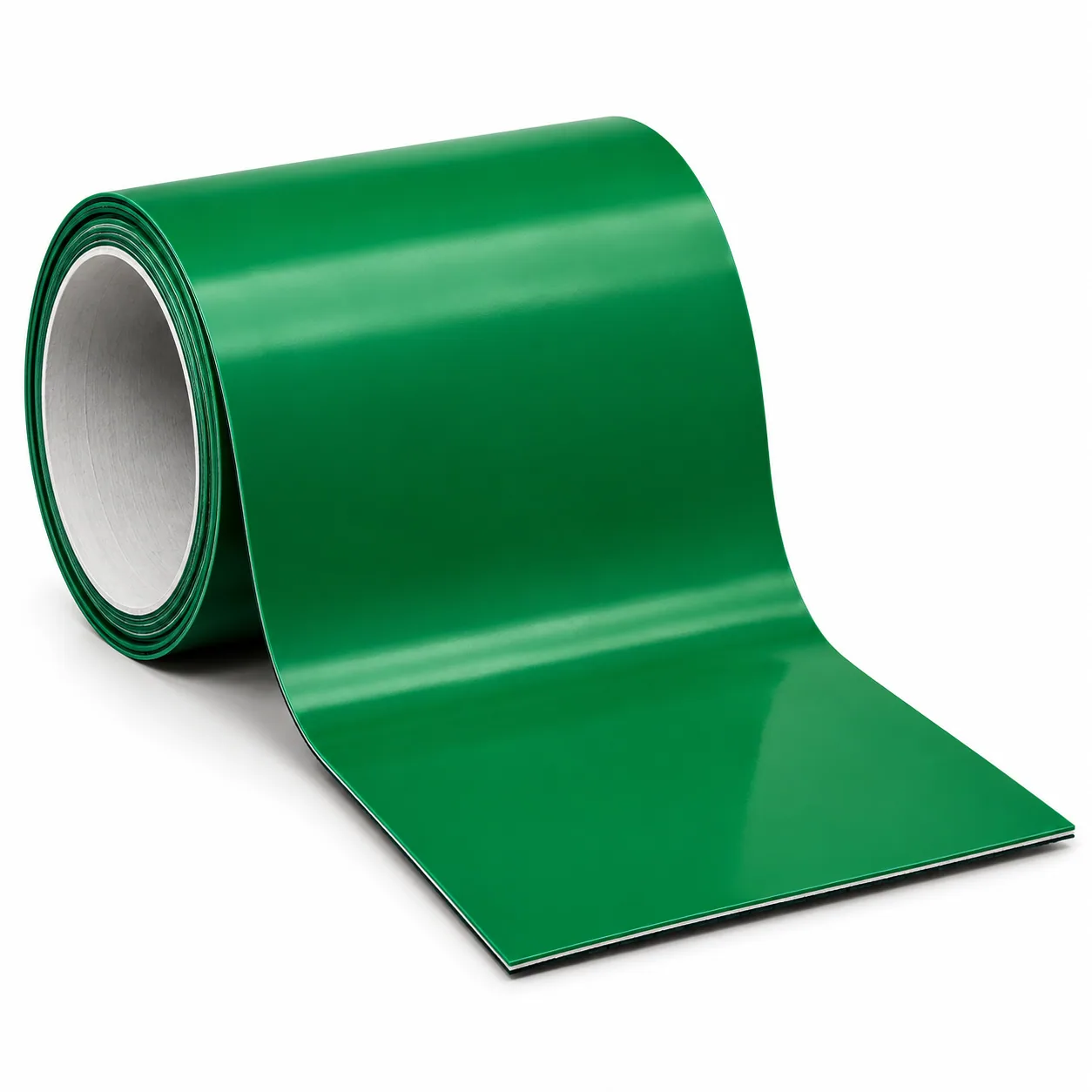 Bande de PVC verte — visuel illustratif
