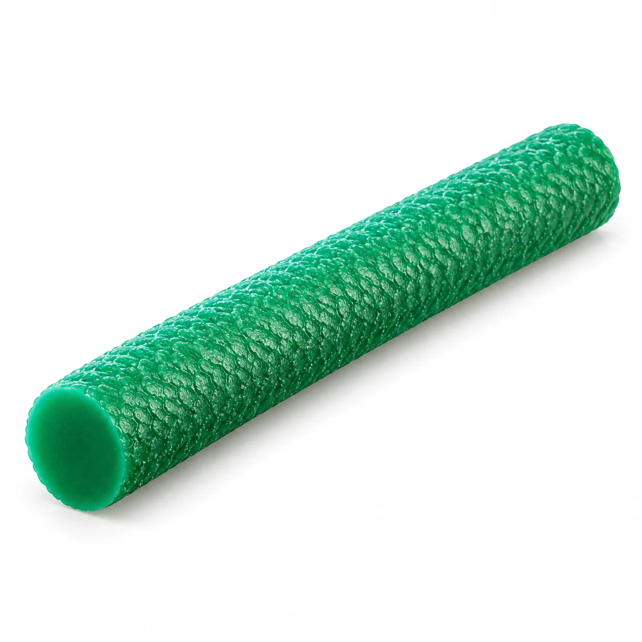 Barrette thermosoudable verte texturée — visuel illustratif