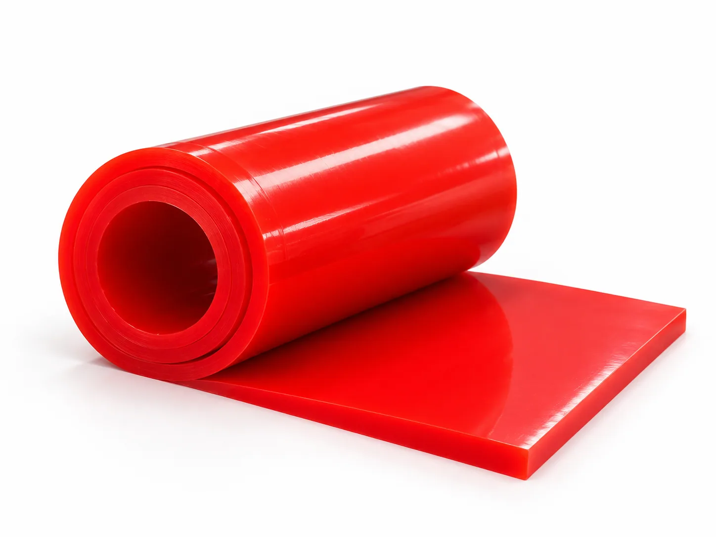 Plaque silicone rouge — visuel illustratif