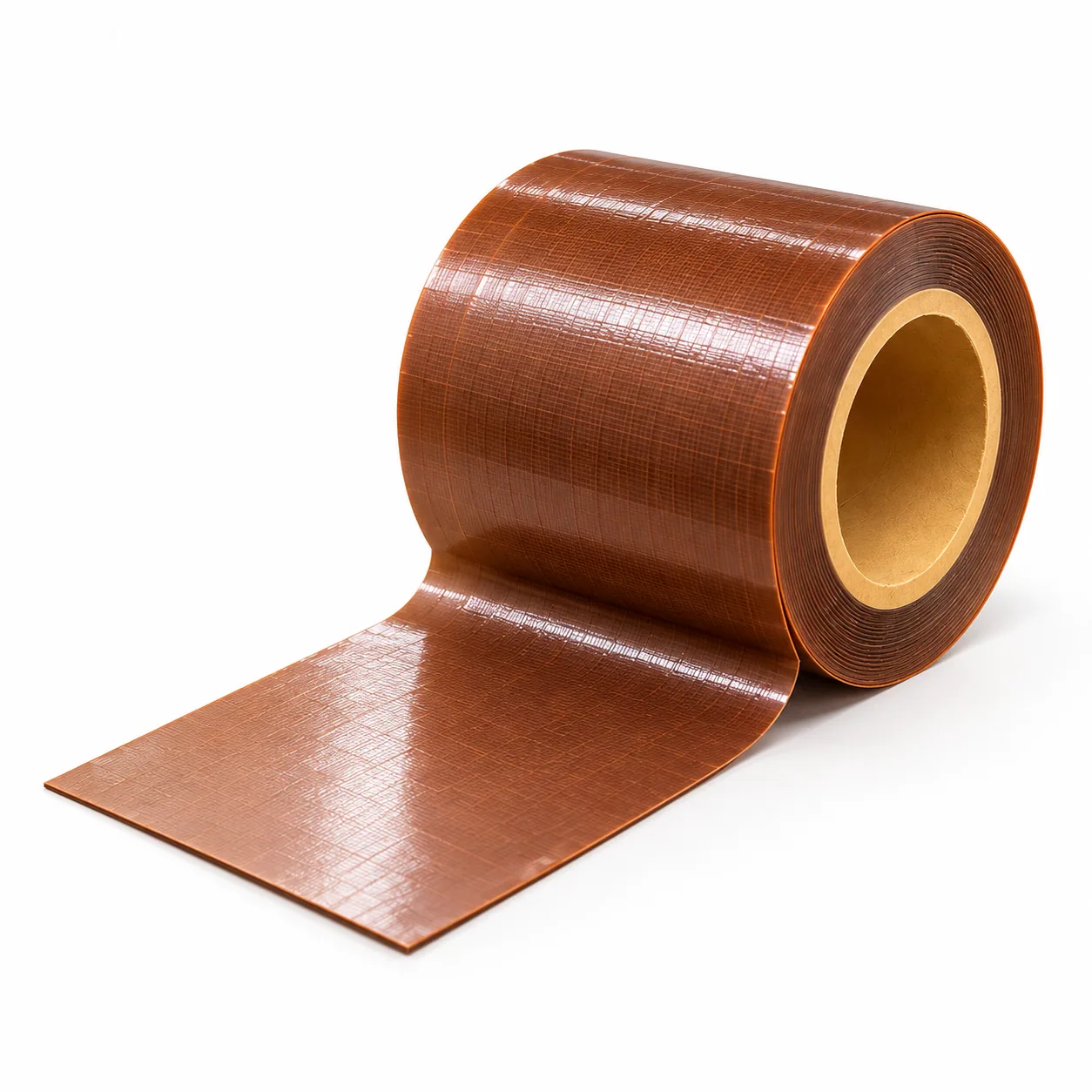Toile PTFE adhésive brune — visuel illustratif