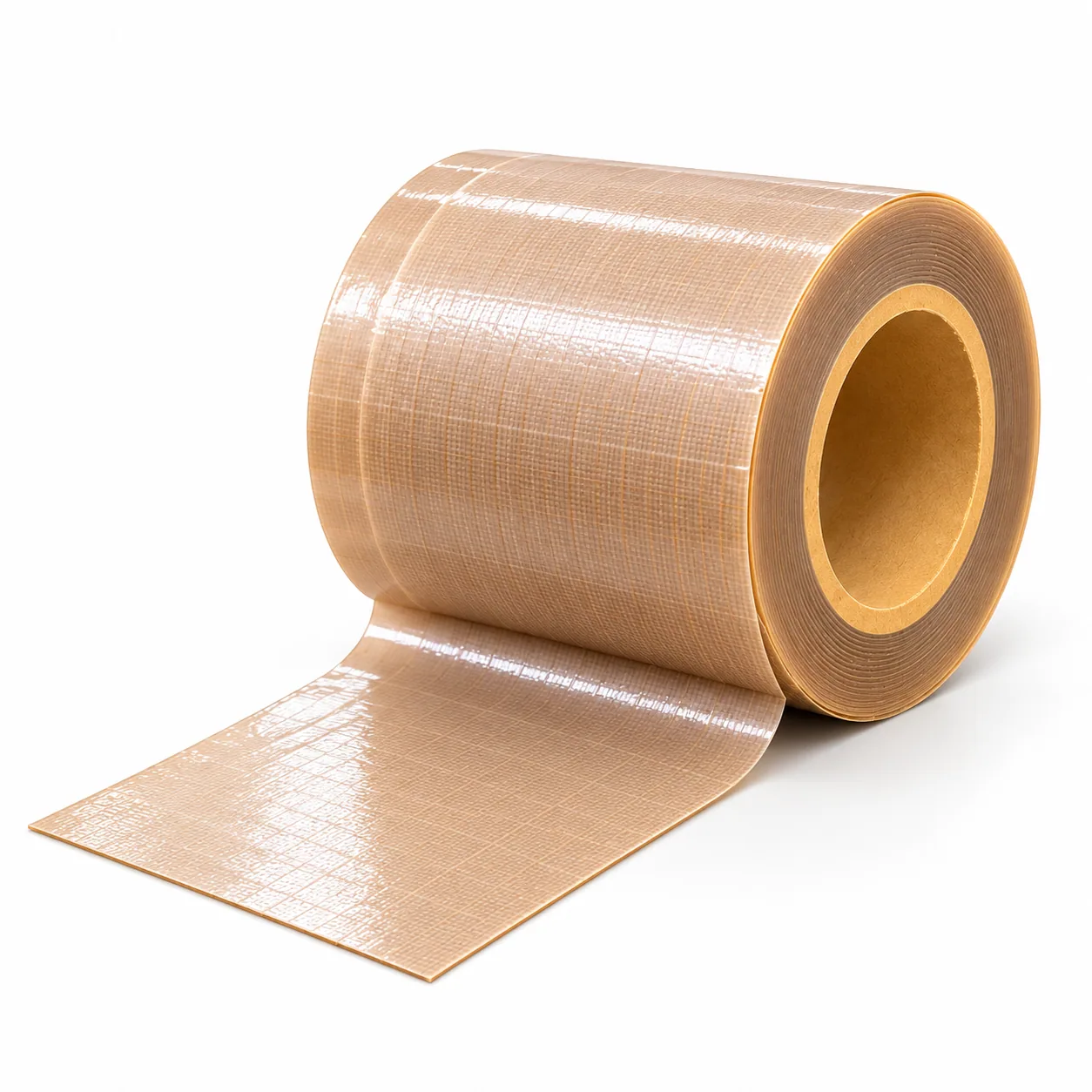 Toile PTFE adhésive beige — visuel illustratif